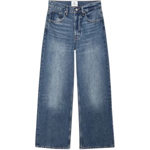 Anine Bing, Dames, Jeans, Blauw, Maat: W30 Katoen,