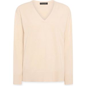 Elena Mirò, Dames, Truien, Wit, Maat: XS Viscose,