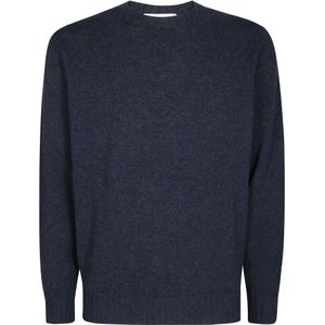 Filippo De Laurentiis, Heren, Truien, Blauw, Maat: 2XL Kasjmier,