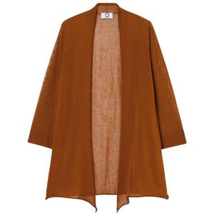 Marina Rinaldi, Dames, Truien, Bruin, Maat: XS Viscose,