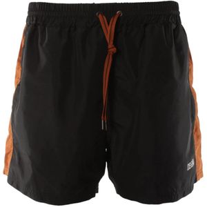 Zegna, Heren, Badkleding, Zwart, Maat: M Poliester,