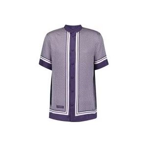 Balmain Short Sleeve Hemden , Multicolor , Heren , Maat: XL