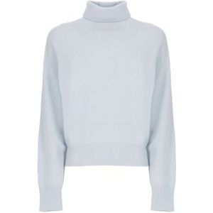 Vanisé, Dames, Truien, Blauw, Maat: XS Kasjmier,