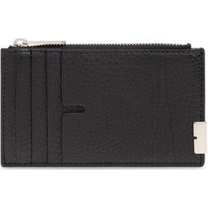 Burberry, Heren, Accessoires, Zwart, Maat: ONE Size Leer,