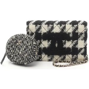 Chanel Vintage, Dames, Pre-owned, Zwart, Maat: ONE Size
