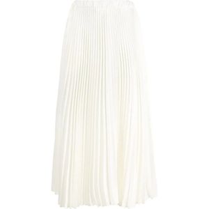 Jil Sander, Dames, Rokken, Wit, Maat: 2XS Poliester,