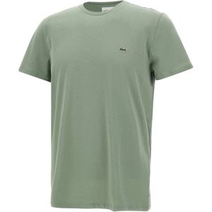 Lacoste - T-shirt - Effen - Regular Fit - Katoen - Korte Mouwen