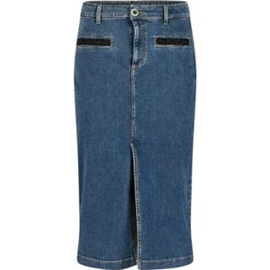 Liu Jo, Dames, Rokken, Blauw, Maat: W27 Denim,