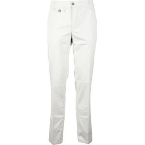 Club OF Comfort, Heren, Broeken, Wit, Maat: L Katoen,