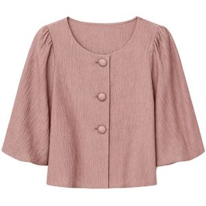 2-Biz, Dames, Blouses & Shirts, Roze, Maat: XL