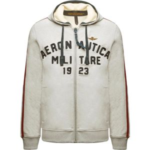 Aeronautica Militare, Heren, Sweatshirts & Hoodies, Grijs, Maat: M