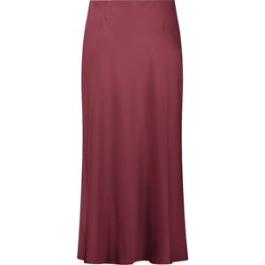 Vera Mont - Satijnen Midi Rok - Rood