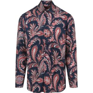 Etro, Heren, Overhemden, Veelkleurig, Maat: 2XL
