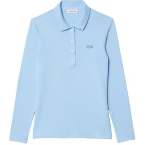 Lacoste, Dames, Tops, Blauw, Maat: 3XS