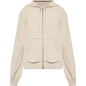 Maison Margiela, Heren, Truien, Beige, Maat: M Wol,