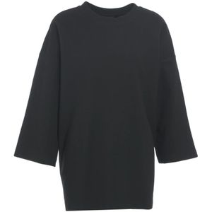 Thom Krom, Heren, Sweatshirts & Hoodies, Zwart, Maat: S Katoen,