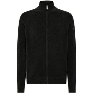 Rrd, Heren, Truien, Zwart, Maat: M Velours,