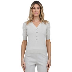 Max Mara, Dames, Truien, Beige, Maat: S Katoen,