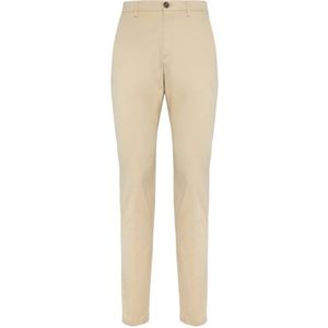 Boggi Milano, Heren, Broeken, Beige, Maat: W40 Katoen,