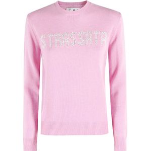 MC2 Saint Barth, Dames, Truien, Roze, Maat: M