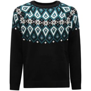 Sun68, Heren, Truien, Zwart, Maat: L Wol,