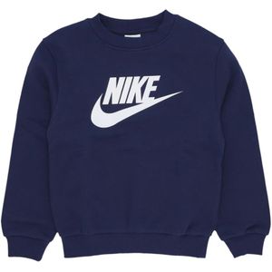 Nike, Heren, Sweatshirts & Hoodies, Blauw, Maat: XS Katoen,