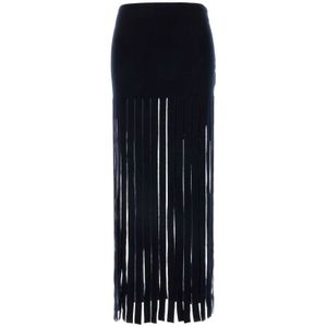 Alanui, Dames, Rokken, Blauw, Maat: XS Wol,