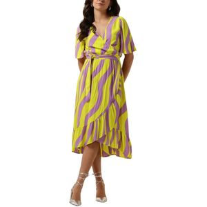 Pom Amsterdam, Dames, Jurken, Veelkleurig, Maat: M