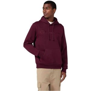 Champion - Icons Geborduurd Tonaal Logo - Sweatshirt - Rood