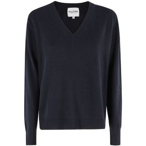 Kujten, Dames, Truien, Blauw, Maat: S Kasjmier,