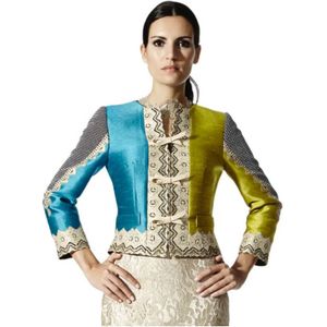 Moskada, Dames, Tops, Veelkleurig, Maat: M Zijde,