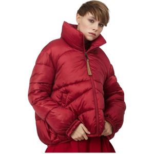 Silvian Heach, Dames, Jassen, Rood, Maat: S Poliester,