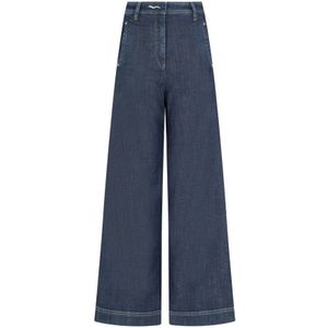 Giorgio Armani, Dames, Jeans, Blauw, Maat: XS Denim,