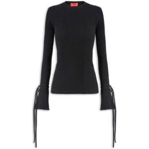 Aniye By, Dames, Sweatshirts & Hoodies, Zwart, Maat: L Jersey,