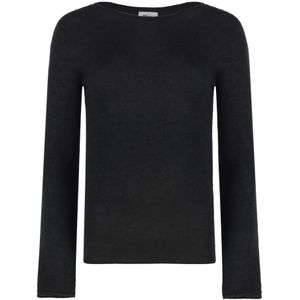 THE (Alphabet), Dames, Truien, Zwart, Maat: L Zijde,