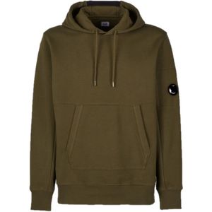 C.p. Company, Heren, Sweatshirts & Hoodies, Groen, Maat: XL Fleece,