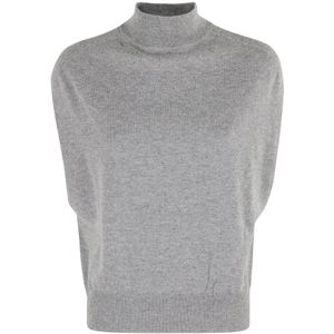 Semicouture, Dames, Truien, Grijs, Maat: S