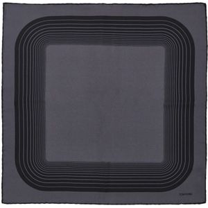 Tom Ford, Heren, Accessoires, Grijs, Maat: ONE Size Zijde,