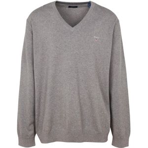 Gant, Heren, Truien, Grijs, Maat: 3XL