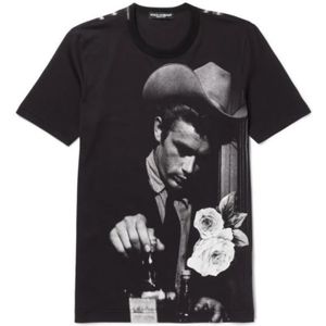 Dolce & Gabbana, Heren, Tops, Zwart, Maat: 2XL