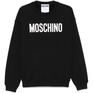 Moschino - Hoodie - Zwart - Regular Fit - Katoen