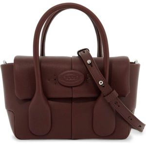 Tod's Elegante Di Bag Handtas , Purple , Dames , Maat: ONE Size