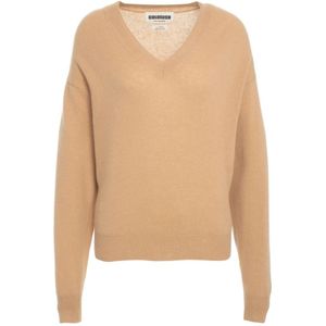 Crush, Dames, Truien, Beige, Maat: XS Kasjmier,