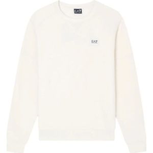 Emporio Armani Ea7, Heren, Sweatshirts & Hoodies, Wit, Maat: S