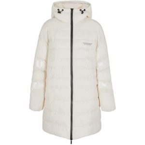 Armani Exchange - Mantel - Beige - Polyester - Lichtgewicht Lange Jas