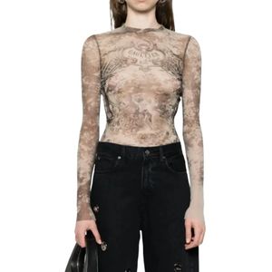 Jean Paul Gaultier, Dames, Tops, Veelkleurig, Maat: XS