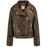 Guess, Dames, Jassen, Bruin, Maat: XS Synthetisch,