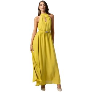 Kocca, Dames, Jurken, Geel, Maat: M