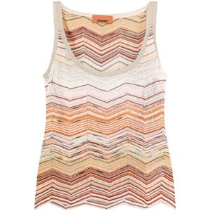 Missoni, Dames, Tops, Veelkleurig, Maat: S Viscose,