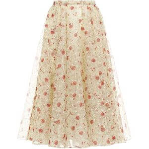 Prada, Dames, Rokken, Veelkleurig, Maat: 2XS Polyamide,